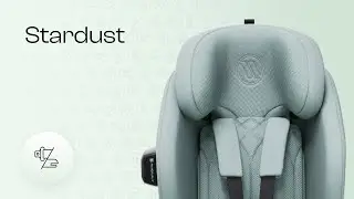 How to install the Stardust car seat in a car?