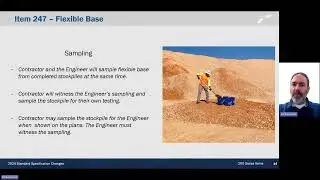 2024 TxDOT Standard Specifications Updates &ndash; Subgrade Treatments and Base Items