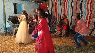 Pre christmas celebration.... Only girls.. hindi song... .. At jhulashai 
