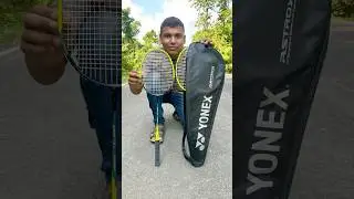 Обычная ракетка для бадминтона против Yonex Astrox: распаковка