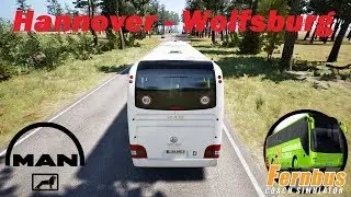 Fernbus Simulator / Hannover - Wolfsburg / Man Lion's Coach