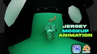 Clo3d to Blender: Jersey Mockup Animation