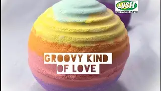 Lush 'Groovy Kind of Love' Mother's day 2017 bath bomb demo