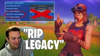Fortnite Is DESTROYING Legacy Settings By Secretly Nerfing Aim Assist
