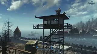 Fallout 4 Хижина Лонгфелло  моё поселение.