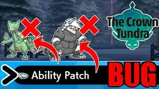 НЕ ИСПОЛЬЗУЙТЕ ЭТО! &mdash; ОШИБКА ПАТЧА СПОСОБНОСТЕЙ! &mdash; Отметка покемона?!? | Crown Tundra