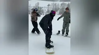 Gunna, snowboarding 🏂 in New-York 3