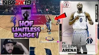 NBA 2K19 *LIMITED* PINK DIAMOND GILBERT ARENAS GAMEPLAY IN MYTEAM