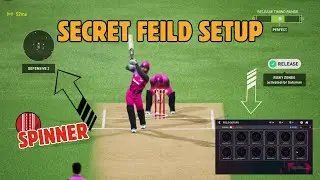 🔥 SECRET Field Setup For Spinner To Take Wickets FAST in Dream Cricket 25! 🎯 (Works 100%) || EP-4