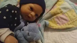 Reborn Doll night routine (with Ashton Drake Lily Rose)