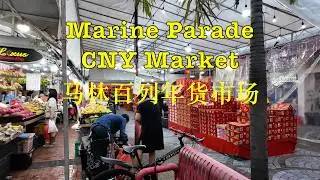 Marine Parade CNY Market | 马林百列年货市场 #singapore #chinesenewyear #cny2025 #nightmarket #cookies