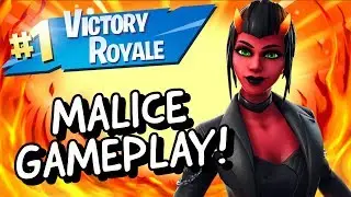 MALICE Skin Gameplay In Fortnite..