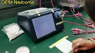 400x Fiber Patch Cord Manufacturing Machine Inspection Microscope