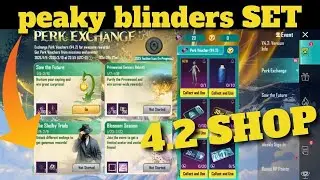 PERK EXCHANGE EVENT IS HERE | PEAKY BLINDER SET AND OUTFIT PERK EXCHANGE EVENT PUBG MOBILE