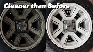 Best aluminum wheel cleaner RA24 Celica Toyota Supra AE86