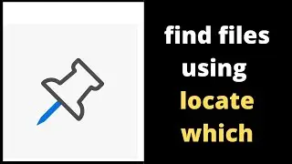 locate, which commands