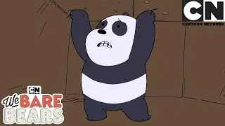Baby Panda is Trapped! | We Bare Bears | Cartoon Network