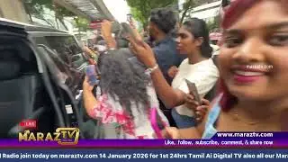 LIVE Emotional Fan Moment Turns Chaotic | Thalapathy Vijay Meets Malaysian Fans at hotel