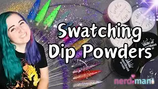 Oh hi, Let's Swatch! Double Dipp'd, ManiBoss & Revel Dip Powders