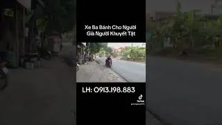 Xe ba b&aacute;nh cho người gi&agrave; #xebabanh #xe3banh