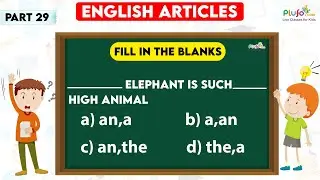 English Article | Fill in the blanks | PART 29 | #englishgrammar #englisharticles