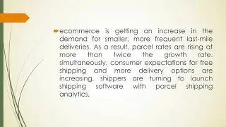 Parcel Shipping Costs