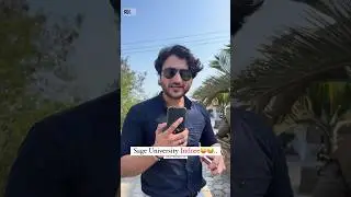 SAGE UNIVERSITY IN INDORE COLLEGE MENGMENT 🤣🤣#funny #sageuniversity #indore #shorts