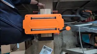 New thickness planer, had to make a cutting board 😁.       #crafts #woodworking #cleaning 