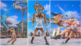 Tekken 8 - Miary Zo All Grapples & Throws