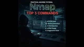 Top 5 Nmap Commands for Beginners 🔥 | Nmap Explained in Hindi | Ethical Hacking