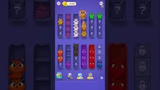 Kitty Sort: Twisted Tails Level 411 | Funny Games