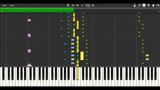 The Runaway Theme On Synthesia (Sudrian Afro)