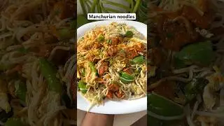 Restaurant Style chicken Manchurian Noodles🍜🤤| #shorts #shortsfeed #shortvideo #viralshorts #food