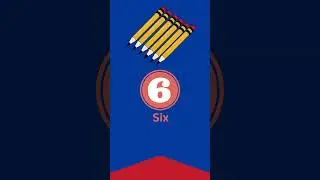 Counting numbers 1 to 10 #number #numberforkids #shorts