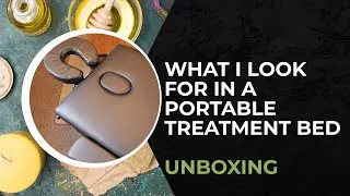 What I Look For In A Portable Treatment Bed (unboxing a new massage table) #beauty #massage