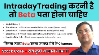 High Beta Stocks for Intraday | हाई बीटा स्टॉक्स से रोज़ाना ट्रेड कैसे करें
