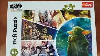 Puzzle: Star Wars Mandalorian (i Baby Yoda) 🤭🧩