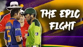INDIA VS PAKISTAN ASIA CUP 2010 Most Epic Cricket Fight EVER !