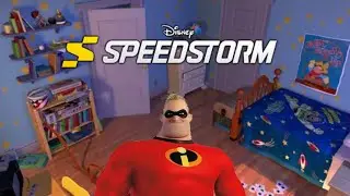 Disney Speedstorm- Mr. Incredible in Andy’s Room