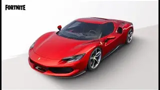 Ferrari 296 GTB 100% Spawn Rate Location - Fortnite Battle Royale