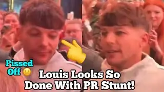 Louis Lookes Done With PR Stunt 😳 Louis Larrying Loud At The Same Time 