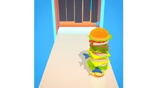 BURGER RUSH 🍔🍗🍔 Max Level Walkthrough Android Gameplay iOS Game Level BR09 FGVB09