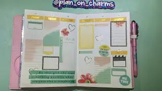 Plan With Me | April 14-20 | Print Pression B6 Hardbound Weekly Setup