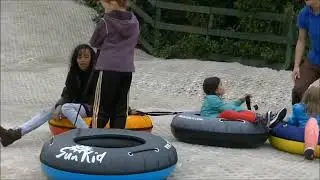 Tubing bij Skipiste Nieuwegein