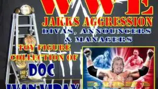 Part 2 WWE Toy Figure Collection Divas, Managers & Announcers of Marulas Kagawad Doc Ivan Viray