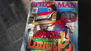 1978 MARVEL X Popy GA- 89, Spiderman's Leopardon. Toys revisit, unboxing and preview