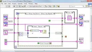 LabVIEW: masking keyboard input using an XControl