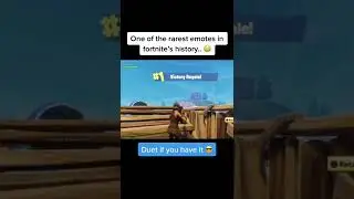 THIS IS ONE OF FORTNITE'S RAREST EMOTE.... | TIDY EMOTE (LAST SEEN 1057+ DAYS AGO) | #rare #emote