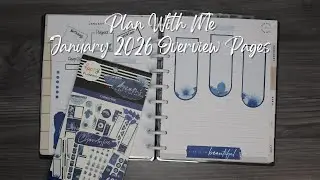 Plan With Me January 2026 Overview Pages