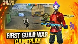 😱Fastest Double Sniper Highlights in Guild War! 🎯 | Garena Free Fire MAX🤯 #liriklagu #freefire 